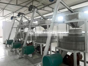 4組石磨面粉機設(shè)備